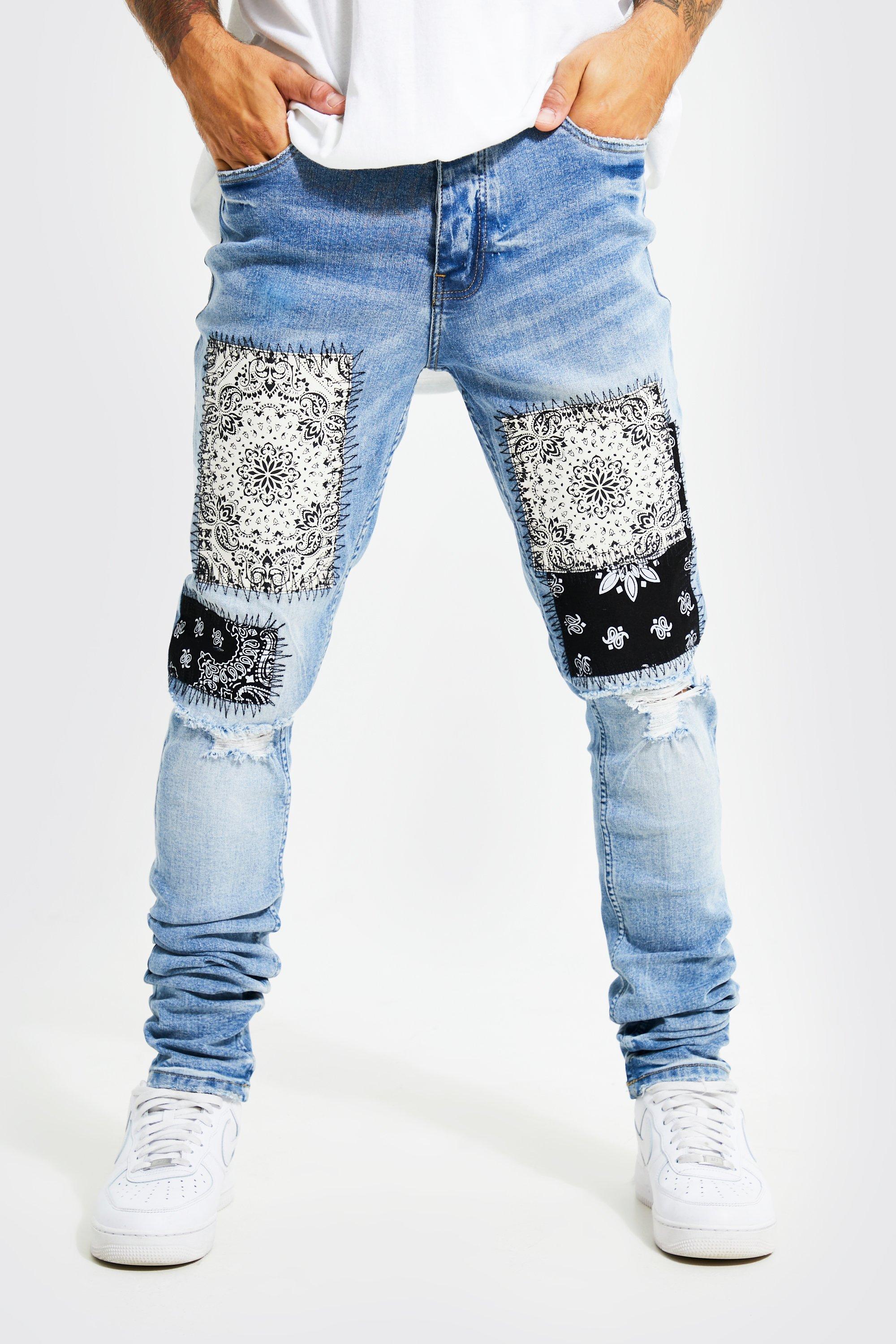 Jeans store with bandana